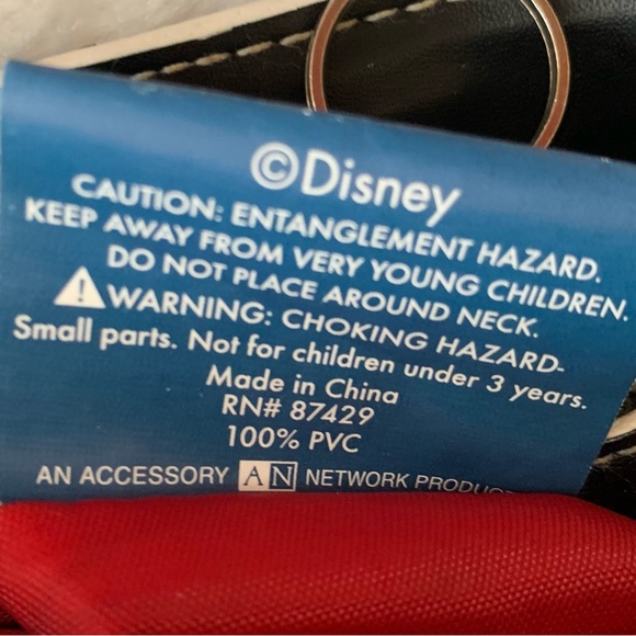 VINTAGE DISNEY Mickey Mouse black bag with sequins accents (behind plast… - Picture 5 of 15